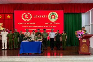Hội Cựu CAND và Hội Cựu chiến binh TP Thủ Đức ký kết liên tịch phối hợp hoạt động