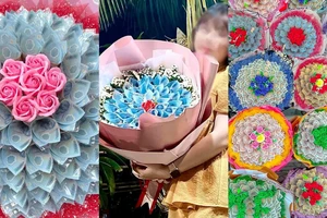 Buôn bán, sử dụng những bó hoa bằng tiền có vi phạm pháp luật không?