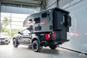 Xe bán tải gắn 'nhà di động' và các lưu ý pháp lý khi tham gia giao thông