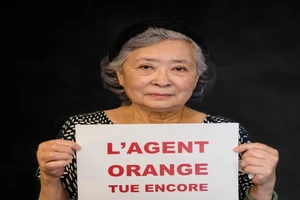 Bà Trần Tố Nga đại diện cho nạn nhân dioxin ra tòa tại Pháp