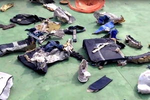 Máy bay Ai Cập có thể phát cháy trước khi rơi