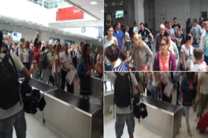 Sân bay Nice sơ tán vì sợ khủng bố