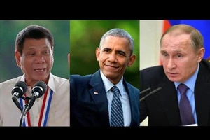 Ông Duterte thích Putin hơn Obama, sẵn sàng tranh luận với ông Obama tại Lào