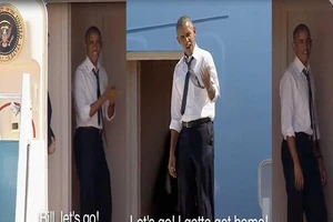 Obama hối thúc Clinton trong chuyến bay từ Israel về Mỹ