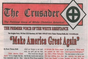 Đảng 3K đăng đàn ủng hộ ông Trump