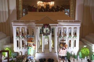 Nhà Obama chuẩn bị đón mùa Giáng sinh cuối ở Nhà Trắng