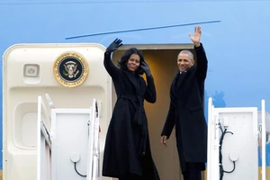 Lần cuối Tổng thống Obama bay trên chiếc Không lực Một
