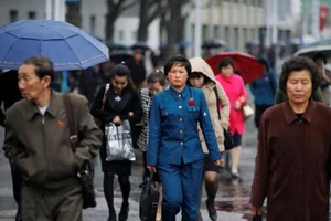 Giữa căng thẳng, Bình Nhưỡng đón mưa trong bình lặng