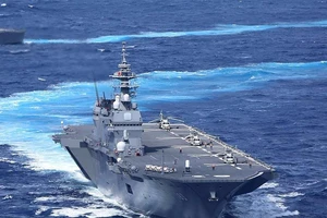 Tàu Nhật đưa quan chức quân đội ASEAN thị sát biển Đông