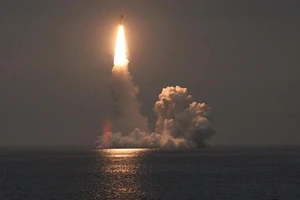 Nga thử thành công tên lửa đạn đạo từ tàu ngầm
