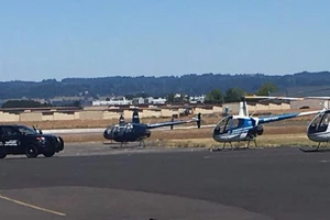 Cướp trực thăng, bị bắn chết