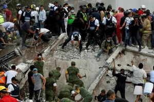 Mexico động đất lần 2 trong 10 ngày, 149 người chết