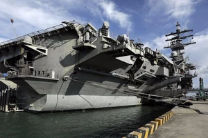 3 tàu sân bay Mỹ cùng hiện diện ở Tây Thái Bình Dương