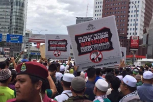 Indonesia, Malaysia biểu tình vì điểm nóng Jerusalem