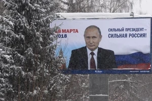 Ông Putin có thể thắng ngay vòng bầu cử đầu tiên?