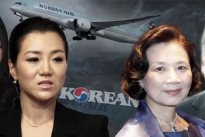 Hết con đến vợ sếp Korean Air phải trình diện cảnh sát 