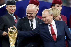 Ngoài Nga còn có 34 nước tham gia giữ an ninh World Cup