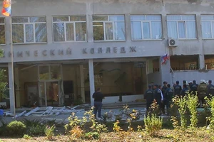 Nổ trường cao đẳng Crimea18 người chết, thủ phạm là sinh viên