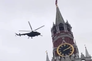 Nga nói gì vụ 2 trực thăng bay gần điện Kremlin?
