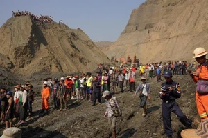 Myanmar: Sập mỏ ngọc bích, 54 người có thể đã chết