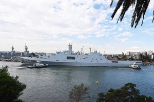 Dân Úc bất mãn khi 3 tàu chiến Trung Quốc đến Sydney