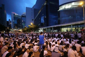 Hong Kong: 5.000 cảnh sát đối phó đợt biểu tình thứ hai