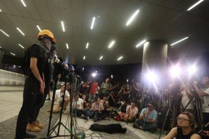 Hong Kong: Người biểu tình họp báo tuyên bố sẽ chưa dừng lại