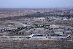 Căn cứ không quân Ayn al-Asad của Mỹ ở Iraq. Ảnh: SPUTNIK