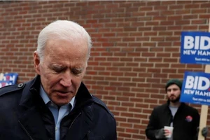 Ông Joe Biden lại vừa thất thế trong cuộc bầu cử sơ bộ tại bang New Hampshire (Mỹ) ngày 11-2. Ảnh: REUTERS