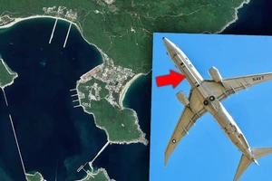P-8A của Mỹ do thám că n cứ Du Lâm của Trung Quốc? Ảnh: THE DRIVE