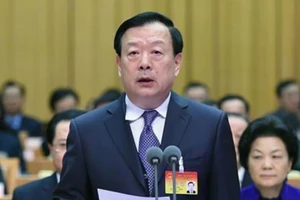 Ông Hạ Bảo Long đã rời khỏi vị trí Tổng Thư ký Ủy ban toàn quốc Hội nghị Hiệp thương chính trị nhân dân Trung Quốc. Ảnh: WEIBO