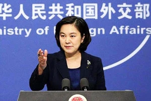 Người phát ngôn Bộ Ngoại giao Trung Quốc – bà Hoa Xuân Doanh. Ảnh: GETTY IMAGES