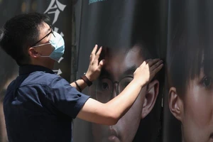 Hoàng Chi Phong. Ảnh: Xiaomei Chen/SCMP