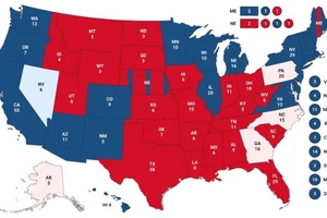 Ông Trump gặp nguy, mất thế dẫn trước ở Georgia