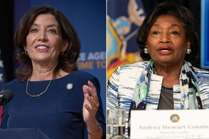 Bộ đôi phụ nữ quyền lực tương lai của New York. Ảnh: AP