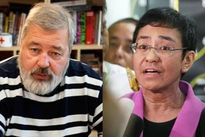 Chân dung ấn tượng hai nhà báo điều tra đoạt giải Nobel Hòa bình