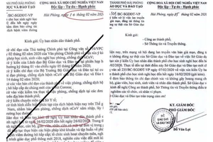 Truy tìm người tung văn bản giả mạo cho học sinh nghỉ học