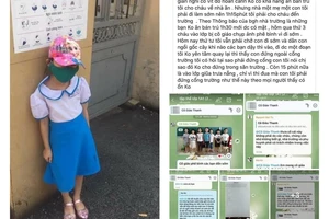 Học sinh lớp 1 đứng dưới nắng ngoài cổng, lỗi của ai?