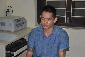 Trưởng "hàng" tại cơ quan công an năm 2015. Ảnh: ĐH