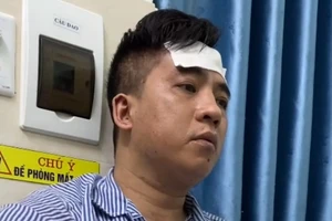 Nghi can gây ra vụ sát hại bạn gái trong nhà nghỉ đã bị bắt sau 3 giờ gây án. Ảnh: ĐH