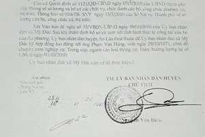 Chủ tịch xã không được ứng cử đại biểu vì nhập nhèm bằng cấp