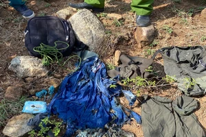 Đồ dùng của nạn nhân.