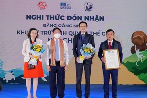 Vườn quốc gia Núi Chúa đón bằng công nhận Khu dự trữ sinh quyển thế giới