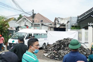 Tìm thấy thi thể 3 mẹ con trong căn nhà cháy ở Ninh Thuận