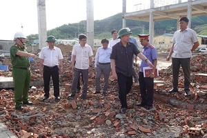 Khởi tố vụ án sập tường làm 5 người chết ở Bình Định