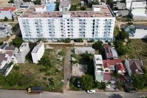 Ninh Thuận chỉ đạo xử lý tình trạng ngập nước tại chung cư nhà ở xã hội