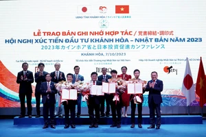 Khánh Hòa thu hút hơn 2,6 tỉ USD vốn đầu tư từ Nhật Bản