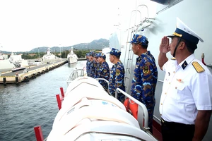 Tàu 016-Quang Trung tham gia diễn tập 'Hòa bình hữu nghị 2023' tại Trung Quốc