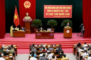 Chủ tịch UBND tỉnh Ninh Thuận đạt 100% phiếu tín nhiệm cao