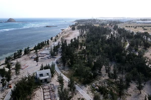 Dù gia hạn nhiều lần nhưng dự án Resort Spa nho ở Ninh Thuận vẫn chậm tiến độ